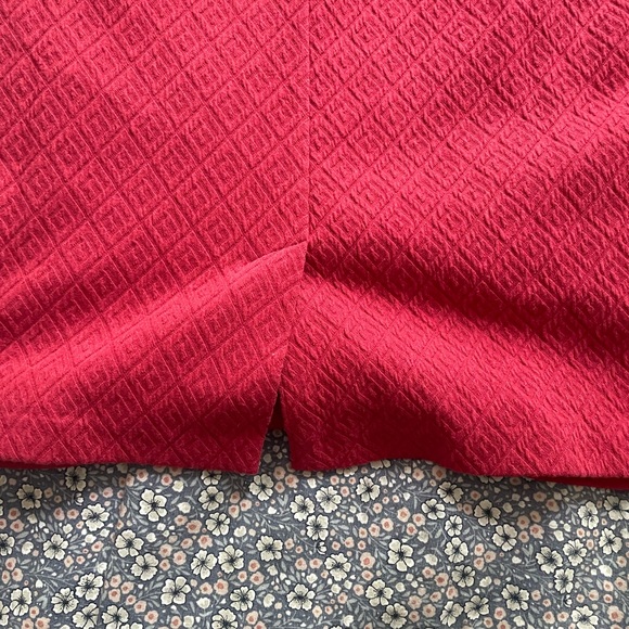 Red cotton skirt from Anthropologie - Picture 4 of 5